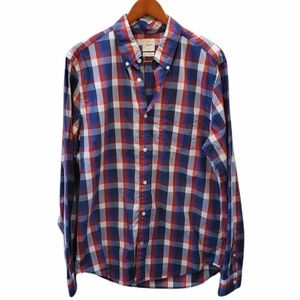 GAP Plaid Print Button Down Shirt